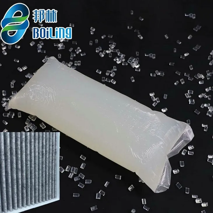 Smeltlijm voor auto-luchtfilter