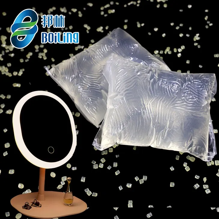 Smeltlijm voor verlichte make-upspiegel