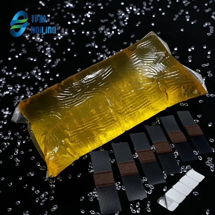 Heetmeltlijm voor klittenbandvoetkussen