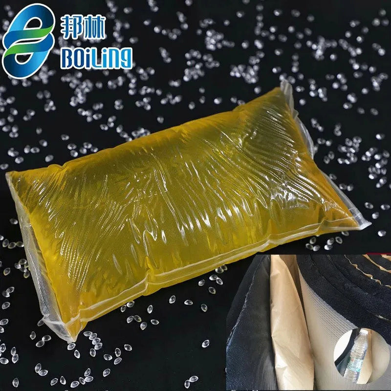 Drukgevoelige smeltlijmlijm voor isolatiekatoen