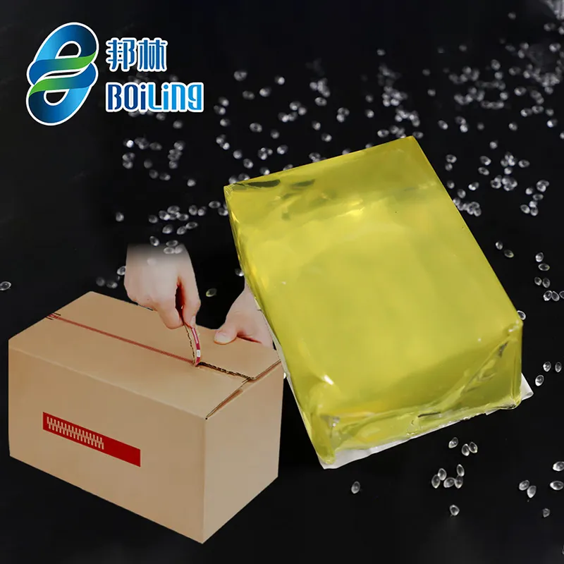 Zelfklevende kartonnen smeltlijm