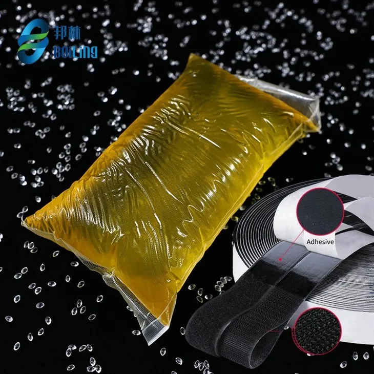 Klittenband drukgevoelige lijm